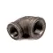 Jade 1817300000 Elbow, 90 Degree, Reducing, 3/4" x 1/2", Female x Female, Black Iron