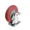 Carter-Hoffmann 18301-5288 5"SWIVEL CASTER W/BRK RED