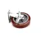 Carter-Hoffmann 18301-8323 Caster with Brake, Swivel Plate, 8", Transport Cart