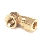 Jade 1831400000 Elbow, 90 Degree, 3/8" Compression x 1/4" FNPT, Brass