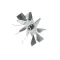 Carter-Hoffmann 18603-5015 Fan Blade, 4 1/2", HB Cabinets