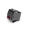 Garland 1872400 Switch, Rocker, Dpst, 125V, Red Light