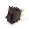 Garland 1872404 Rocker Switch, Power, Red Lighted, 250V