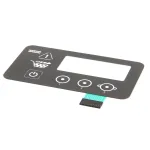 Franke Foodservice System 19004324 F3D3 Keypad Artwork, Black