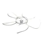 Franke Foodservice System 19011168 Fan Blade, 5.5", Clear Plastic
