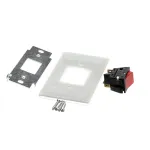 Kason 1908000603 Rocker Switch Kit, Red Lighted, 120 Volt