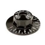 Low Temp Industries 195390 Knob, Black, 1-10