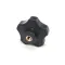 Sirman - Eurodib 19564013 Locking Knob, Black
