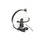 Mart Cart 200-1393 Reel, Cord Reel, 6', w/ Hole, Black/White