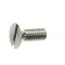 Robot Coupe 200101 Screw, Slotted Flat Head, M4 x 10MM, TF, Stainless Steel