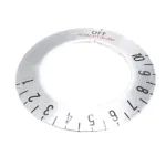 Giles 20025 Faceplate, Knob Dial 1-10