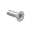 Gold Medal Products 20065 Screw, Phillips Flat Head, 8-32 x 3/8"