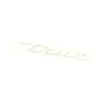 Nameplate, True Decalsilver Vinyl for TRUE Part# E200939