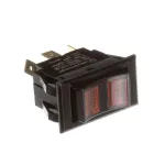 Bunn 20234.0000 Switch, Rocker, Lighted Red/Amber, On/Off/On, 120V
