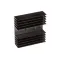 Bunn 20541.0001 Heat Sink, Aluminum, Black Anodize, 4"