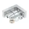 True 206099 HINGE BRACKET KIT, BOTTOM GDM-35-HC BLACK