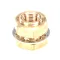 Follett 206411 Coupling, Brass, 1/4' NPT, 1/4' FPT, 3/4-16