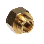 Unic 20710 BRASS REDUCING BUSHING - 1/2 BSPF X 3/8 BSPM