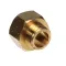Unic 20710 BRASS REDUCING BUSHING - 1/2 BSPF X 3/8 BSPM