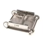 Nieco 20888 Drive Unit Push Bar, 7" Belt, Left Hand, JF62