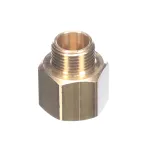 Unic 20964 BRASS REDUCING BUSHING - 1/2 BSPF X 3/8 BSPM