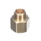 Unic 20964 BRASS REDUCING BUSHING - 1/2 BSPF X 3/8 BSPM