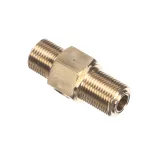 Unic 20990 BRASS NIPPLE - 3/8 BSPM X 3/8 BSPM W/ 1/8 BSPF TAP
