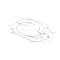 Grindmaster Cecilware 210-00409 PUMP COVER