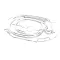 Grindmaster Cecilware 210-00409T COVER PUMP 18L TALL BPA-FREE