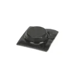 APW Wyott 2116401 Foot, Bumper, Black, CCW/LCCW
