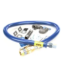 Blodgett 21242 Gas Connector/Flex Hose Kit with Restraining Cable, 3/4" x 48"