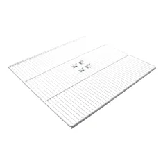 True 213015-038 Shelf With 4 Clips, White, T/Ts-72/72F/72G