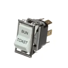 Lincoln 21351SP Switch, Rocker, DPDT, Bun/Toast