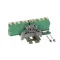 Nieco 21360 RAIL,TERMINAL BLOCK, 2 WAY, LT