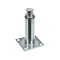 Duke 214556 Leg, 6", Adjustable, Plate Mount