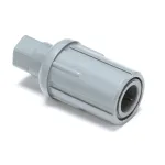 Duke 214557 Foot, Gray, Push-In, 1-5/8