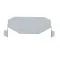 Blomberg 215600031 BURNER CHAMBER PLATE SUPPORT_W