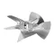 Delfield 2162683 Fan Blade, 6 1/2", Aluminum