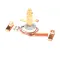 Duke 216412 Expansion Valve/TXV, 1/6 Ton, EFJ-1/8-C 1/4 x 3/8, Refrigerator