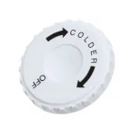 Arctic Air 216591500 Knob, White, Colder