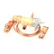 Duke 216716 Expansion Valve/TXV, 1/6 Ton, EFS-1/6-ZP-2X3