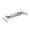 Kason 217-000012 Hinge, Chrome, 1-3/8"
