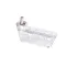 Silver King 21854-01 WMENT HINGE CENTER LH SKDI/FS