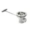 Krowne 22-800 Royal Series Corner Filler, All Stainless Steel, Used In Corners To Join Drink Rails, 90 Degree Rear (Inside) Angle                                                                               