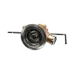 Fisher 22411 Drain with Locking Basket Strainer and Overflow