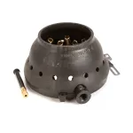 Town Food Service 226916PW/PLT Volcano Burner with Cover, 16 Tip, Propane Gas