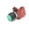 Biro 226EE-22PB-GE Start Switch with Contact Block, Pushbutton, Normally Open