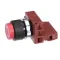 Biro 226EE-22PB-RE Switch, Pushbutton, with Normally Closed Contact Block
