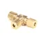 Garland 228170 Tee, 3/16" Compression, Brass