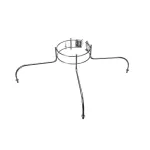 Heatcraft 23101901 MOTOR MOUNT
